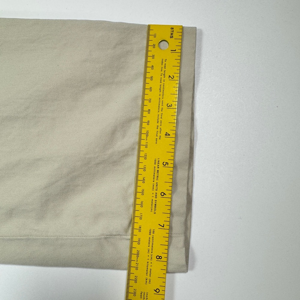Polo Ralph Lauren Mens Chinos Pants 34x32 Khaki Classic Fit 100% Cotton Casual - Picture 15 of 16